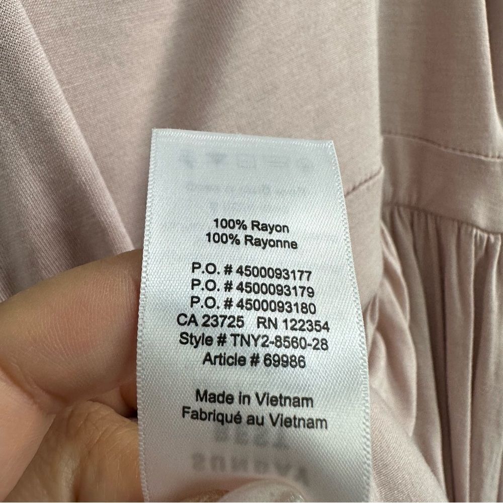 Aritzia Sunday Best Carly Tank Mini Dress in Pink Sz XS - Picture 7 of 9